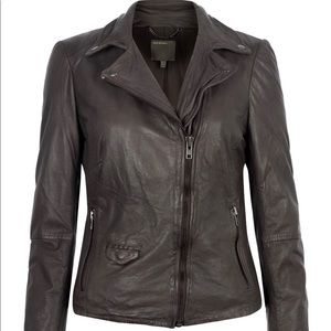 Muubaa Lyme Leather Biker Jacket
